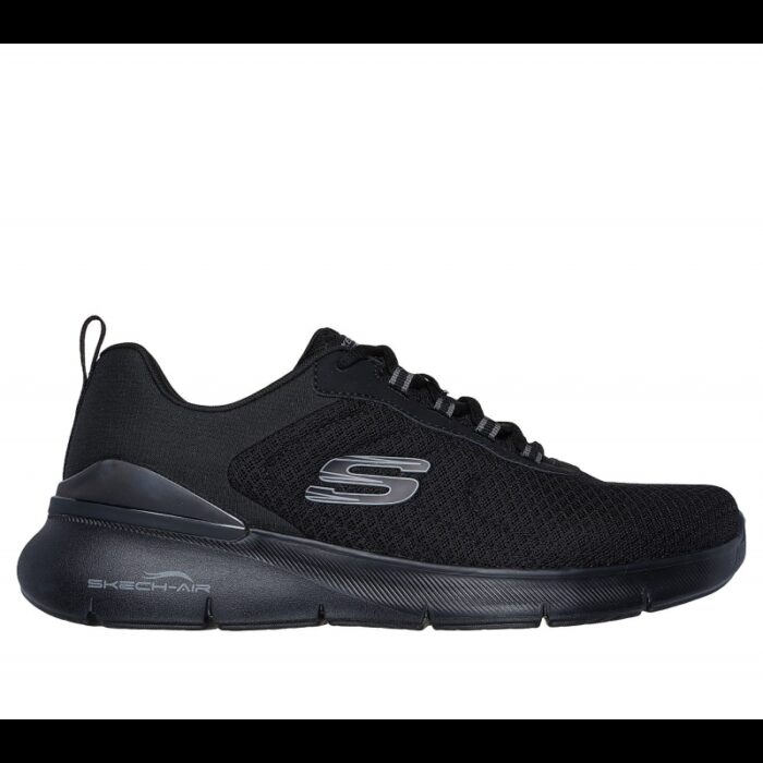 ⁦Skechers Mens' Skech-Air Dynamight 2.0 - Durron Shoes - حذاء سكيتشرز سكيتش اير دايانميت 2.0 للرجال لون أسود⁩ - الصورة ⁦2⁩