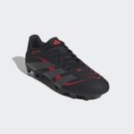 ⁦adidas Predator Club Firm/Multi-Ground Cleats - Black⁩ - الصورة ⁦5⁩