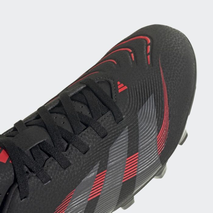 ⁦adidas Predator Club Firm/Multi-Ground Cleats - Black⁩ - الصورة ⁦7⁩