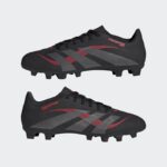 ⁦adidas Predator Club Firm/Multi-Ground Cleats - Black⁩ - الصورة ⁦9⁩