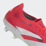 ⁦adidas Mens' Predator Pro Firm Ground Cleats - Red⁩ - الصورة ⁦8⁩