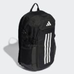 ⁦adidas Essentials 3-Stripes Performance Backpack - Black⁩ - الصورة ⁦3⁩
