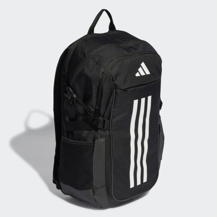 ⁦adidas Essentials 3-Stripes Performance Backpack - Black⁩ - الصورة ⁦3⁩
