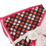 كوفلية أطفال لون زهري و أبيض