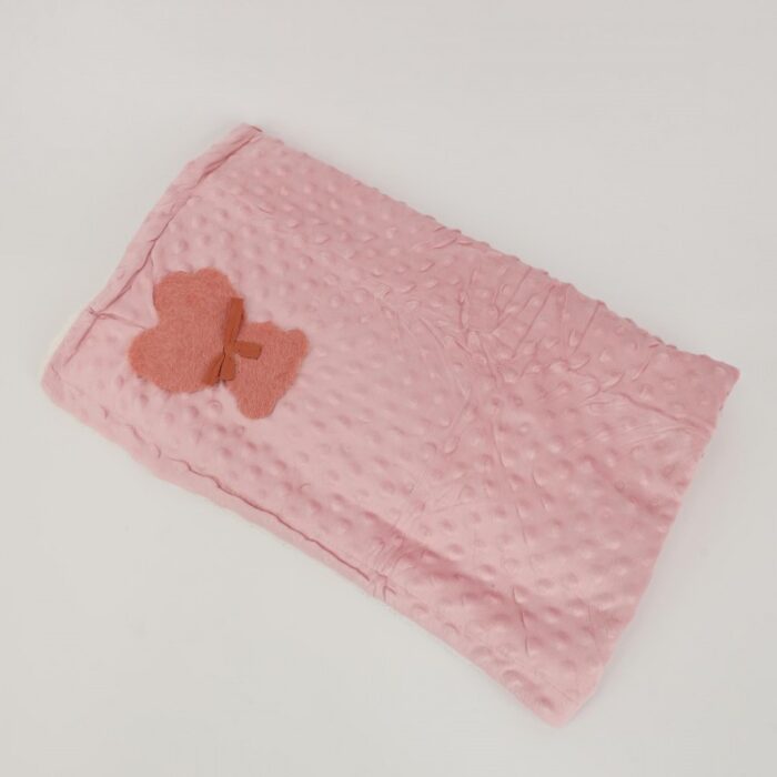 ⁦حرام فرو بيبي حجم 75×100 سم لون زهري⁩ - الصورة ⁦5⁩