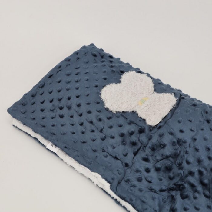 ⁦حرام فرو بيبي حجم 75×100 سم لون كحلي⁩ - الصورة ⁦5⁩