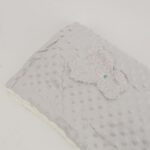 ⁦حرام فرو بيبي حجم 75×100 سم لون رمادي⁩ - الصورة ⁦3⁩