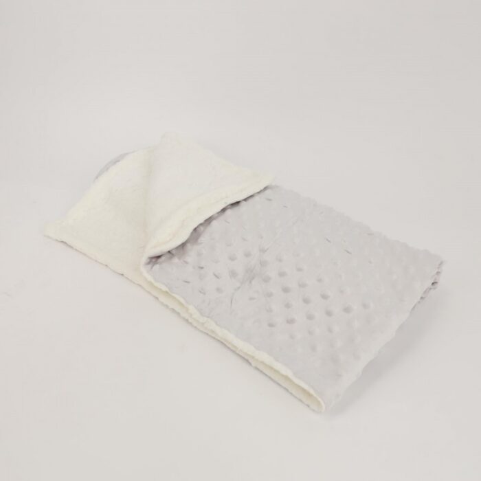 ⁦حرام فرو بيبي حجم 75×100 سم لون رمادي⁩ - الصورة ⁦5⁩