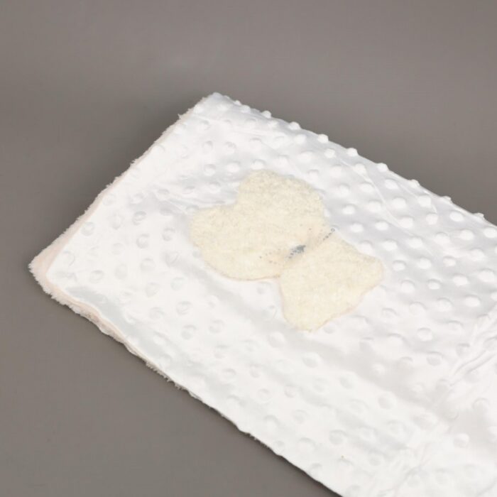 ⁦حرام فرو بيبي حجم 75×100 سم لون أوف وايت⁩ - الصورة ⁦6⁩