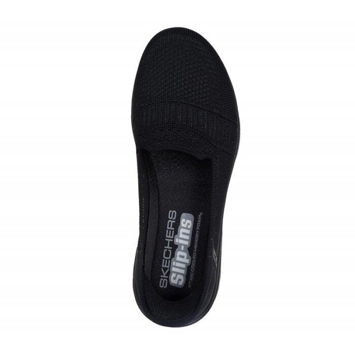 ⁦Skechers Women's Slip-ins: On-the-GO Flex - Camellia Shoes - حذاء سكيتشرز سليب انس: اون ذا جو فليكس للنساء لون اسود⁩ - الصورة ⁦4⁩