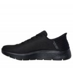⁦Skechers Men's Slip-ins: GO WALK Flex - New World Shoes - حذاء سكيتشرز سليب انس جو ووك فليكس- نيو ورلد للرجال لون أسود⁩ - الصورة ⁦2⁩