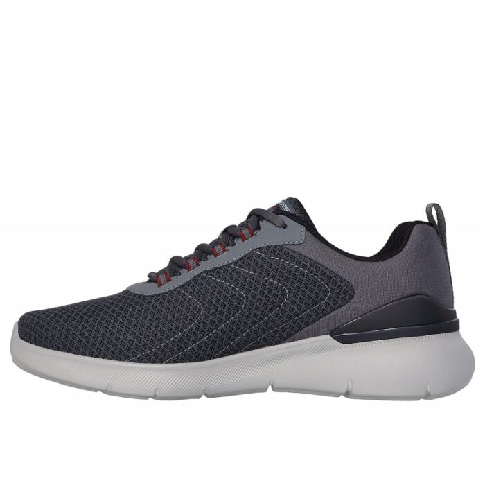 ⁦Skechers Mens' Skech-Air Dynamight 2.0 - Durron Shoes - حذاء سكيتشرز سكيتش اير دايانميت 2.0 للرجال لون رمادي⁩ - الصورة ⁦2⁩