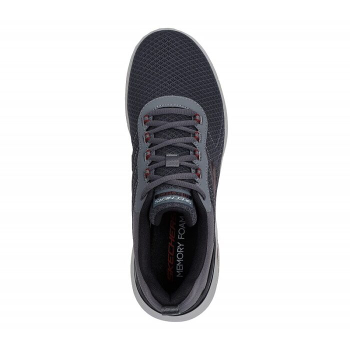 ⁦Skechers Mens' Skech-Air Dynamight 2.0 - Durron Shoes - حذاء سكيتشرز سكيتش اير دايانميت 2.0 للرجال لون رمادي⁩ - الصورة ⁦4⁩
