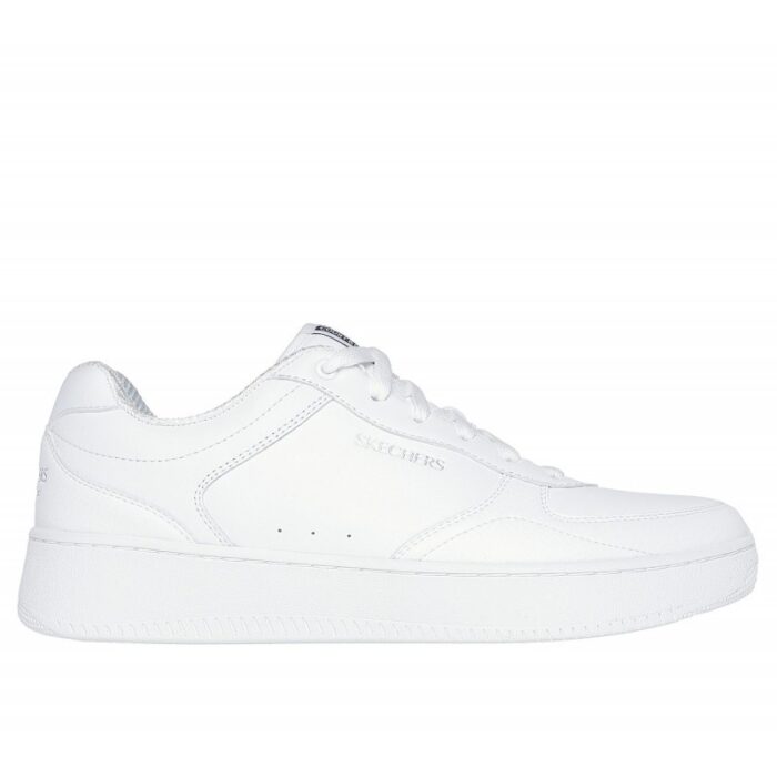 ⁦Skechers Mens' Sport Court 2.0 - Rayde Shoes - حذاء سكيتشرز سبورت كورت 2.0 للرجال لون أبيض⁩ - الصورة ⁦5⁩