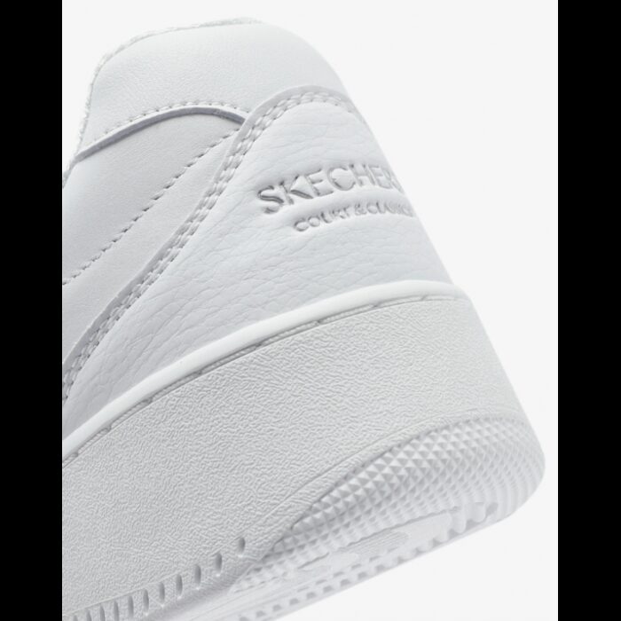 ⁦Skechers Mens' Sport Court 2.0 - Rayde Shoes - حذاء سكيتشرز سبورت كورت 2.0 للرجال لون أبيض⁩ - الصورة ⁦11⁩