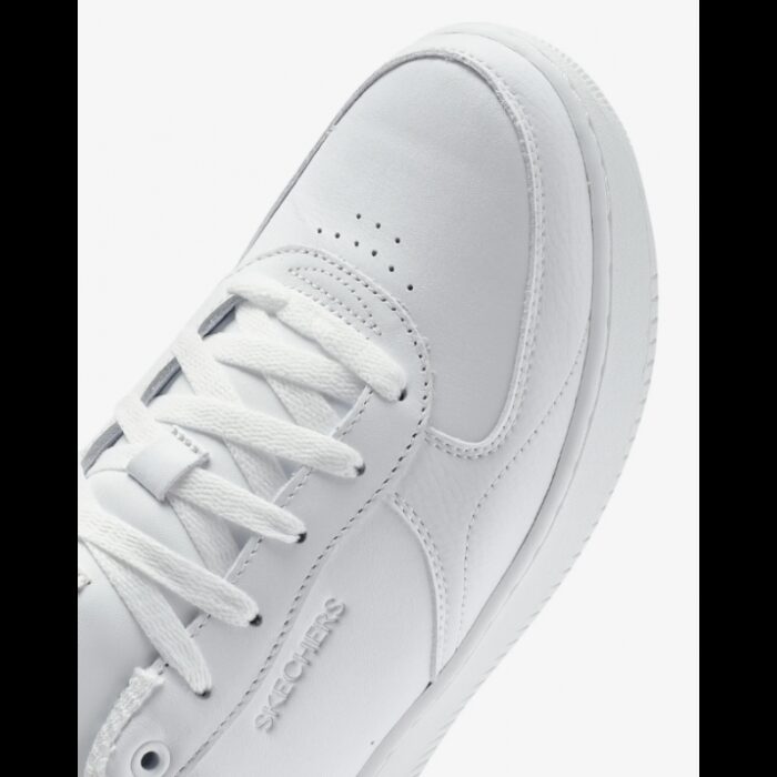 ⁦Skechers Mens' Sport Court 2.0 - Rayde Shoes - حذاء سكيتشرز سبورت كورت 2.0 للرجال لون أبيض⁩ - الصورة ⁦13⁩