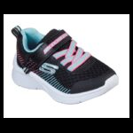 Skechers Kid's Microspec - Bright Runner Shoes - حذاء سكيتشرز ميكرو سبيس- برايت راننر للأطفال لون أسود
