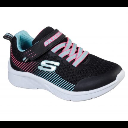 Skechers Kid's Microspec Shoes - حذاء سكيتشرز ميكرو سبيس للأطفال لون أسود