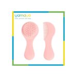 طقم مشط وفرشاة أطفال لون زهري - يامايو