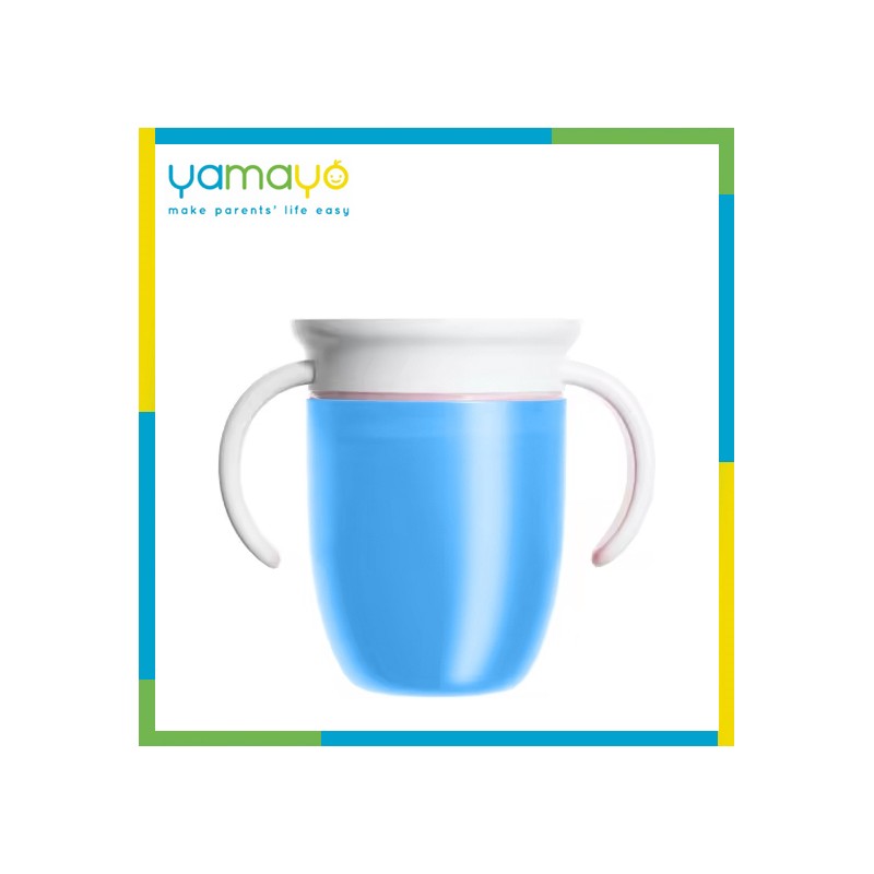 ⁦كأس للشرب 360 درجة 180 مل أزرق - يامايو⁩ - الصورة ⁦1⁩