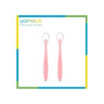 طقم ملاعق سيليكون لون زهري - يامايو