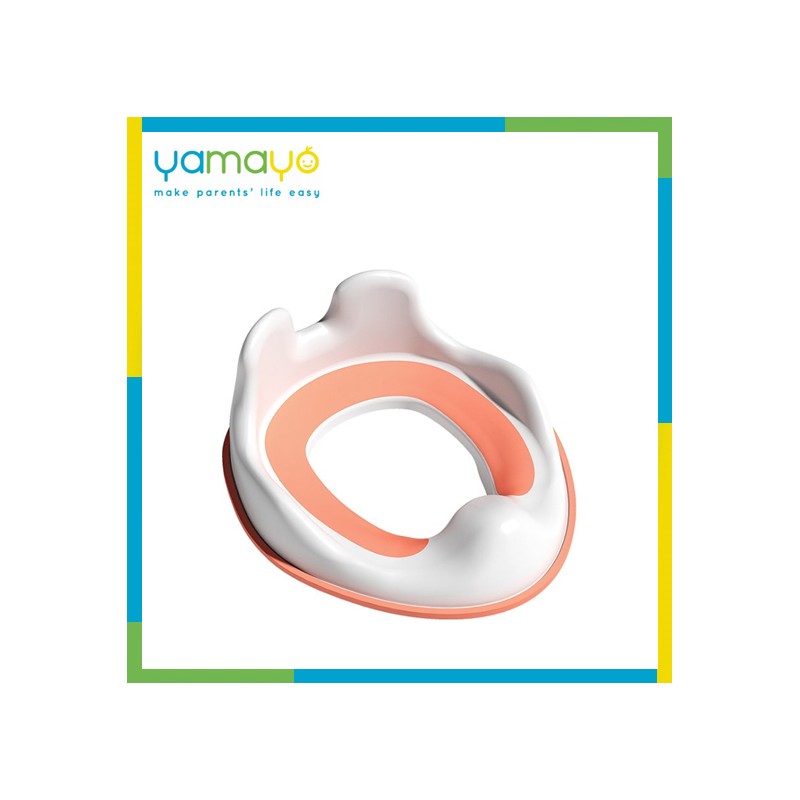 ⁦مقعد مساعد مرحاض لون زهري - يامايو⁩ - الصورة ⁦1⁩