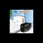 شاحن هاتف 1USB + 1PD مع كابل IPHONE