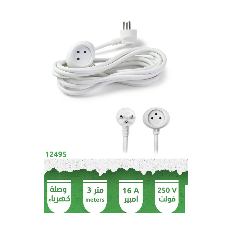 ⁦وصلة 3 متر تيكن FONIX⁩ - الصورة ⁦1⁩