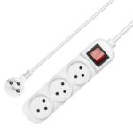 موزع ثلاثي مع سلك تيكن FONIX