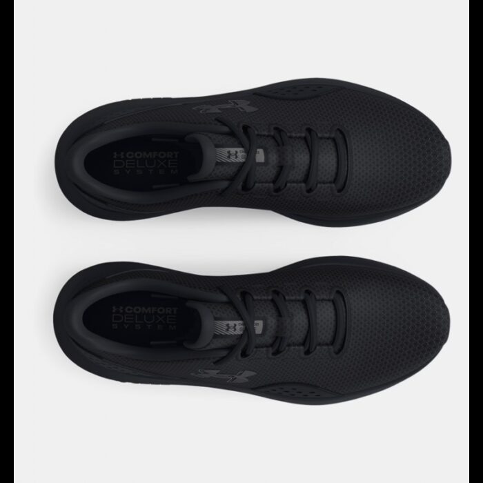 ⁦Under Under Men's UA Surge 4 Running Shoes- حذاء اندر ارمور سيرج 4 للرجال لون أسود⁩ - الصورة ⁦3⁩