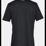 ⁦Under Armour Men's SUA Left Chest Logo Short Sleeve T-Shirt - تيشيرت أندر آرمر سبورت ستايل ليفت تشيست بأكمام قصيرة للرجال لون أسود⁩ - الصورة ⁦6⁩