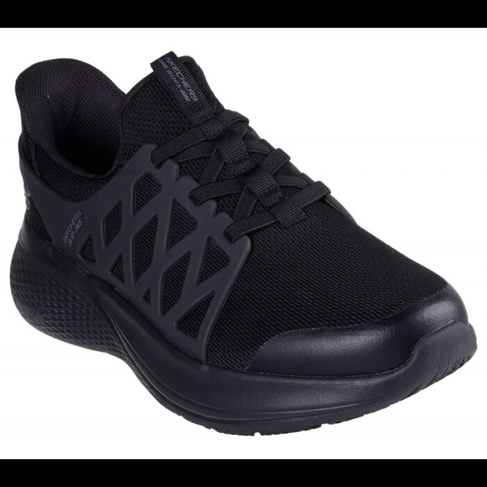 103379727_67df535e8a037 Skechers Men's Bobs Infinity Shoes - حذاء سكيتشرز بوبس انفينتي للرجال لون أسود - الصورة 1