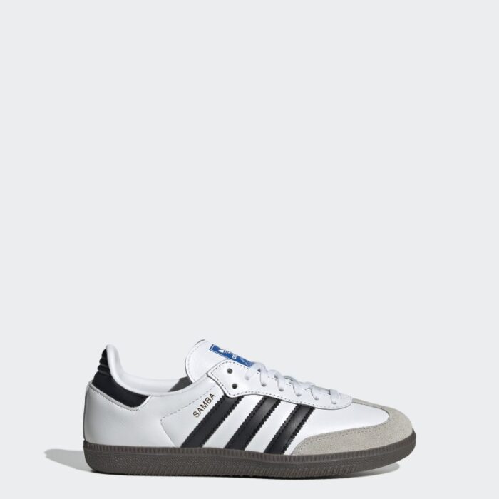 ⁦adidas Womens' Samba OG Shoes - White⁩ - الصورة ⁦2⁩