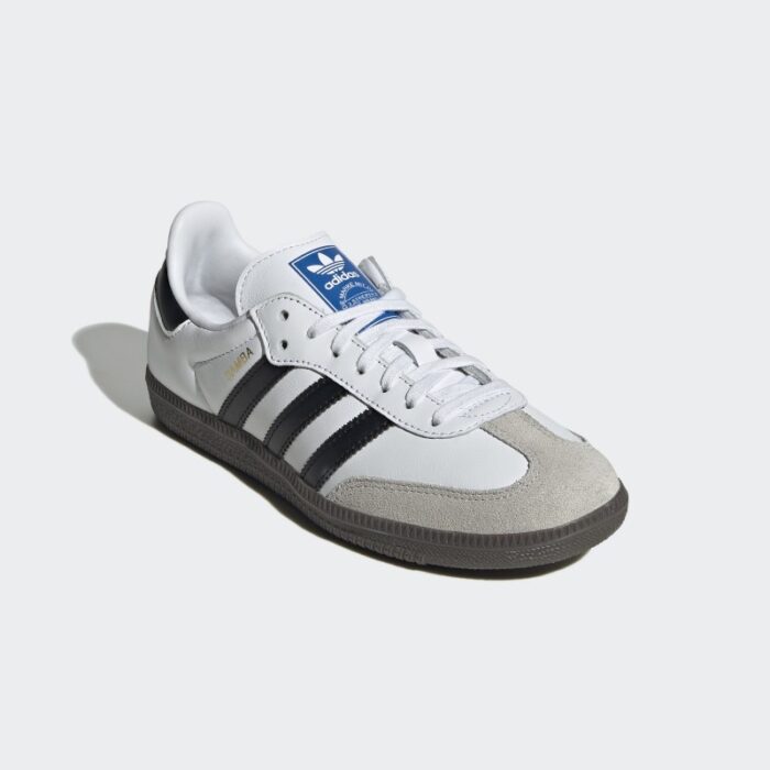⁦adidas Womens' Samba OG Shoes - White⁩ - الصورة ⁦6⁩