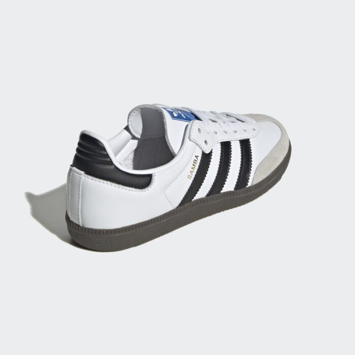 ⁦adidas Womens' Samba OG Shoes - White⁩ - الصورة ⁦7⁩