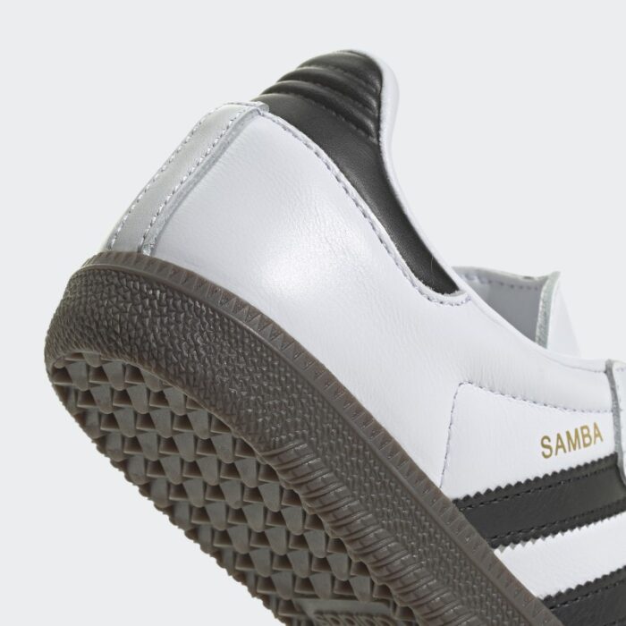 ⁦adidas Womens' Samba OG Shoes - White⁩ - الصورة ⁦8⁩
