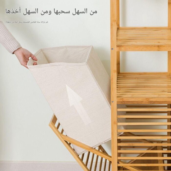 ⁦ستاند حمام مع سلة غسيل⁩ - الصورة ⁦3⁩