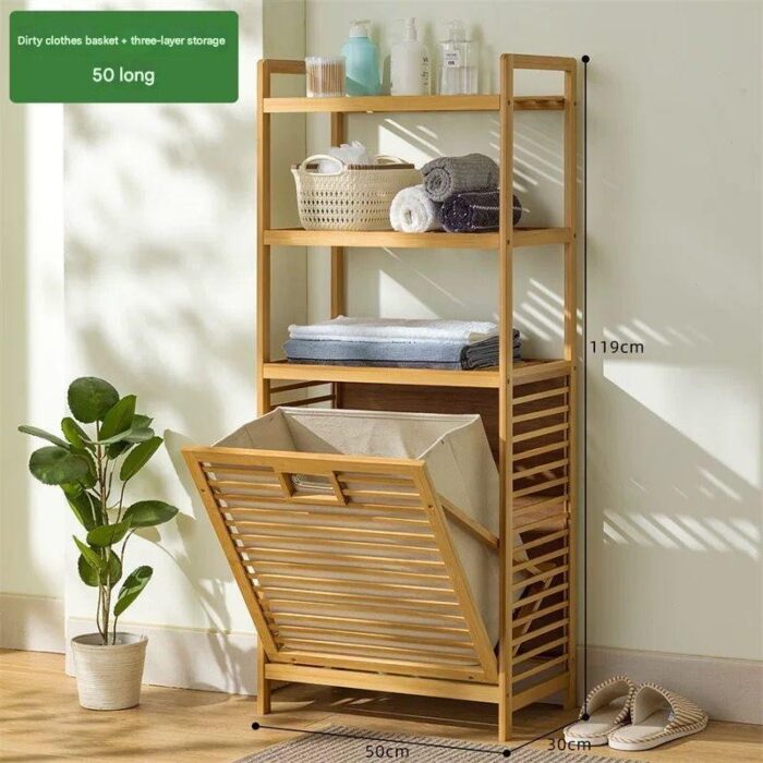 ⁦ستاند حمام مع سلة غسيل⁩ - الصورة ⁦5⁩