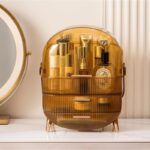 ⁦منظم مكياج لون عسلي 29*20*34 سم⁩ - الصورة ⁦3⁩