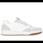 ⁦حذاء سكيتشرز كوبا كورت- فولي لو للرجال لون أبيض وبني - Skechers Men's Koopa Court - Volley Low Varsity Shoes⁩ - الصورة ⁦2⁩
