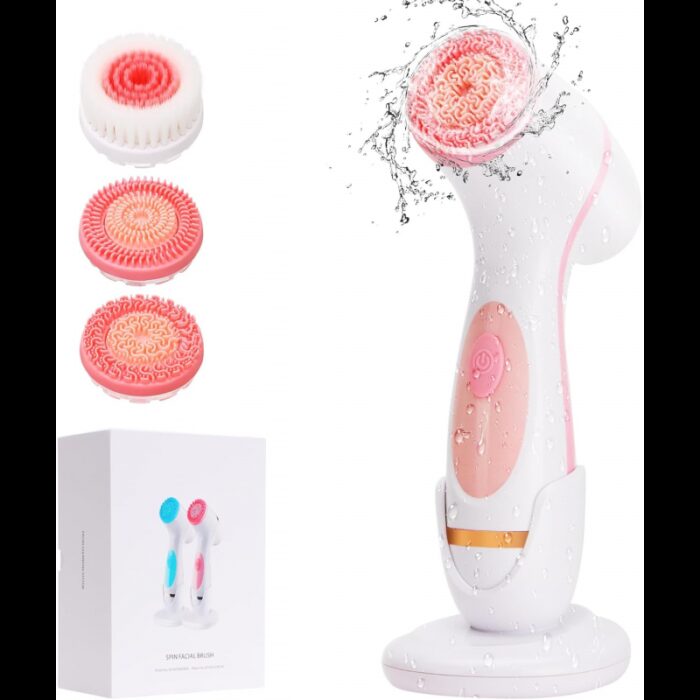 103379812_67df5445ccadc ليفة تنظيف لون زهري 3 in 1 Facial Cleansing and Massage Device - الصورة 1