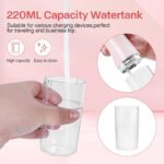 ⁦جهاز ري الفم المحمول جهاز تنظيف الاسنان بالماء قابل للشحن⁩ - الصورة ⁦5⁩