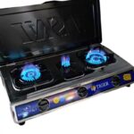 ⁦طباخ غاز ستانلس من تايجر TIGER ثلاث عيون⁩ - الصورة ⁦2⁩