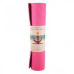 سجادة يوجا للتدريب 8 ملم حجم 173×61 سم لون زهري فاتح