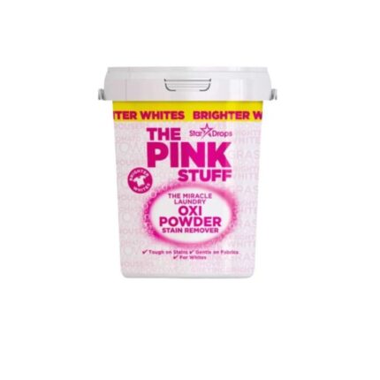اوكسي باودر لإزالة البقع عن الملابس البيضاء 1كغم من The pink Stuff
