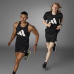 ⁦adidas Mens' Run It Tee - Black⁩ - الصورة ⁦18⁩