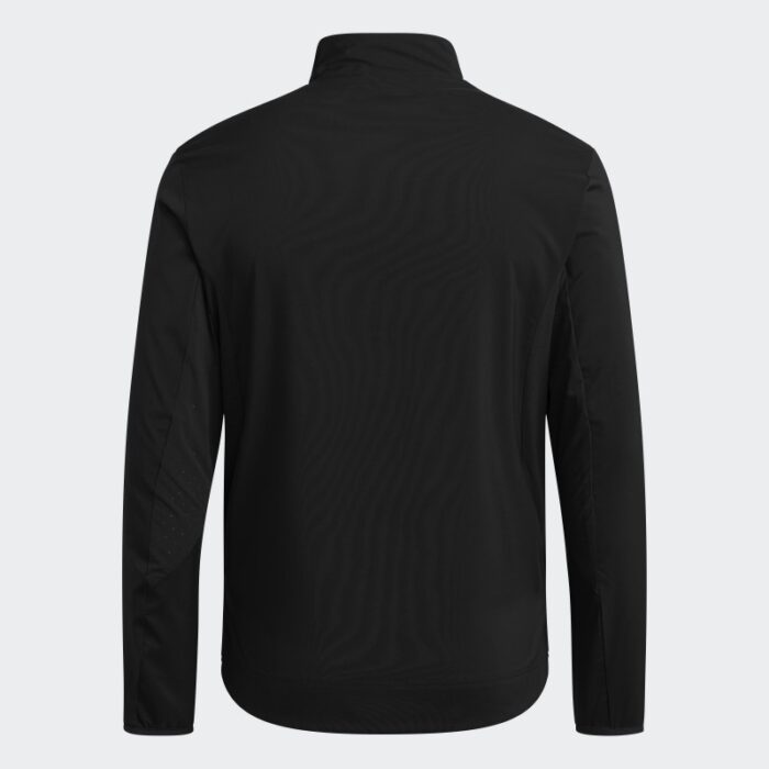 ⁦adidas Mens' Adizero Essentials Running Jacket - Black⁩ - الصورة ⁦2⁩