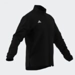 ⁦adidas Mens' Adizero Essentials Running Jacket - Black⁩ - الصورة ⁦10⁩