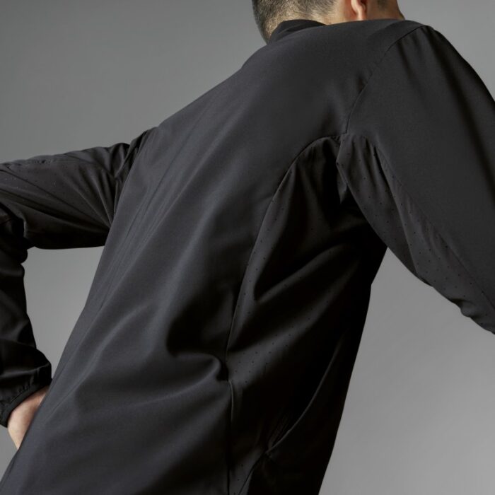 ⁦adidas Mens' Adizero Essentials Running Jacket - Black⁩ - الصورة ⁦21⁩