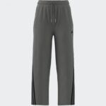 ⁦adidas Womens' Future Icons 3-Stripes Open Hem Pants - Grey⁩ - الصورة ⁦6⁩